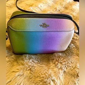 Coach pastel ombré crossbody